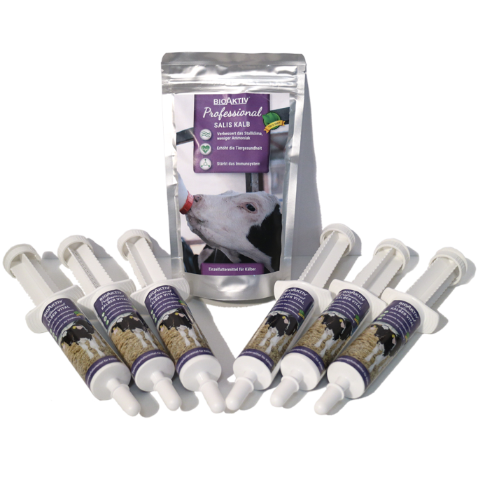 BioAktiv Professional Combi Package Veaux 6 (6 seringues Calves Vital + 500 g Salis Calf)